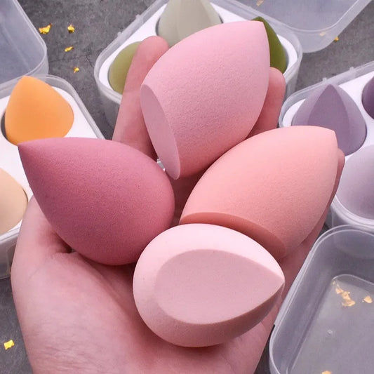 4Pc Beauty Egg Makeup Blender
