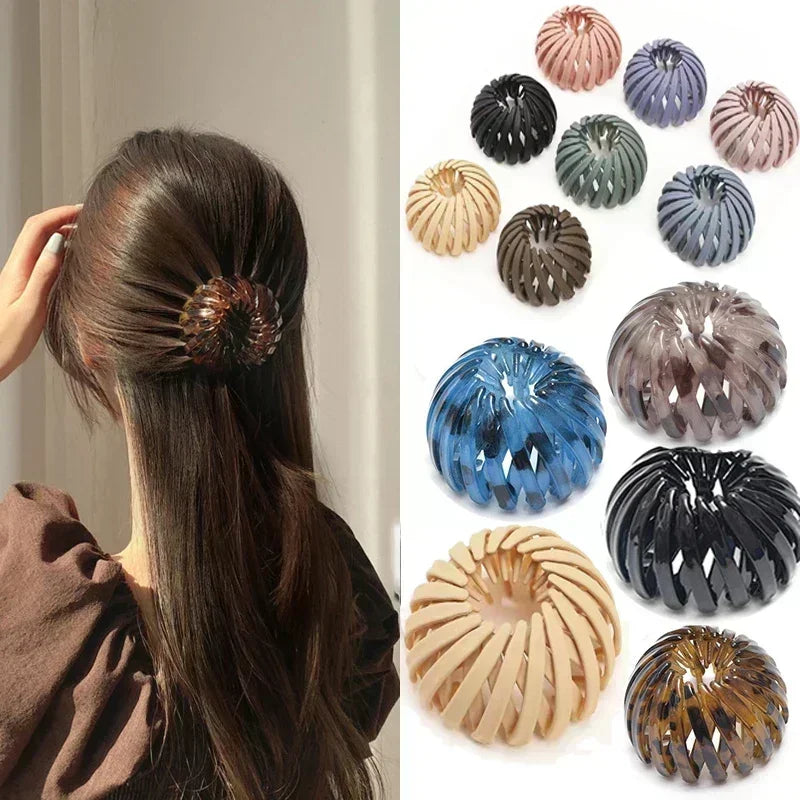 Ponytail Hair Rings Clips