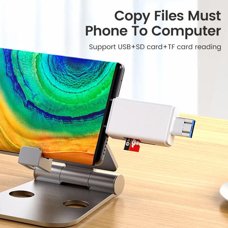 6 in 1 OTG Multifunction Type C Micro USB Card