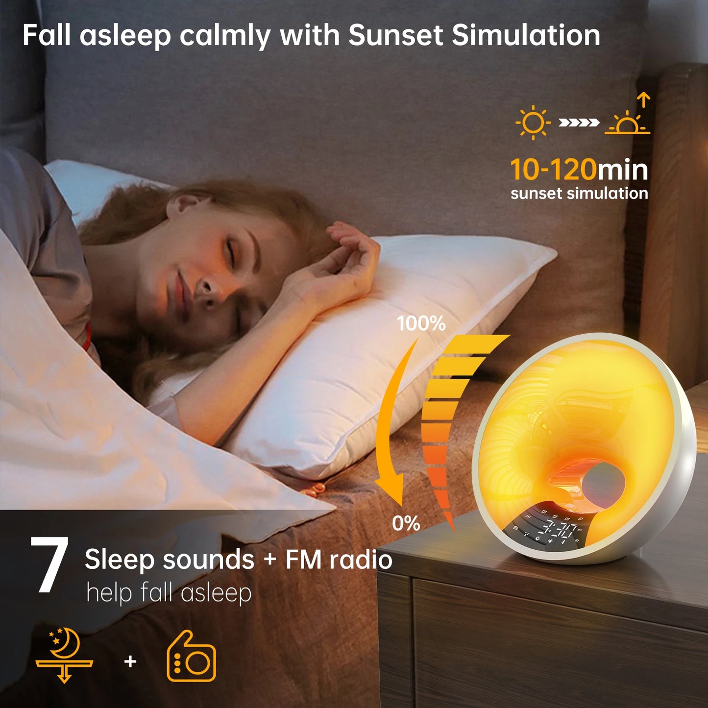 Sunrise WiFi Smart Wake Up Clock