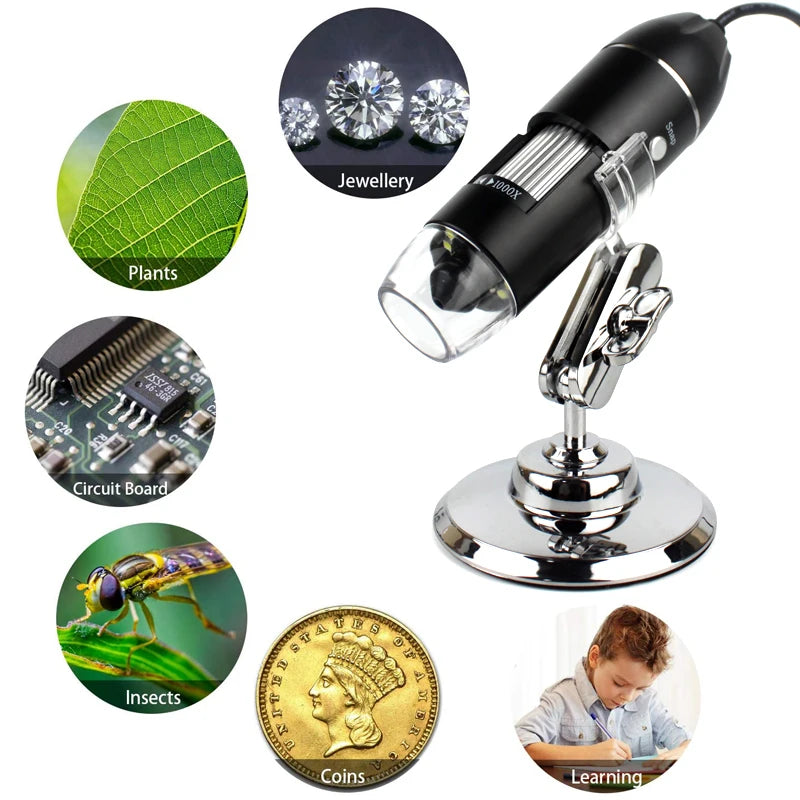 3in1 Type-C Electronic Microscope Camera