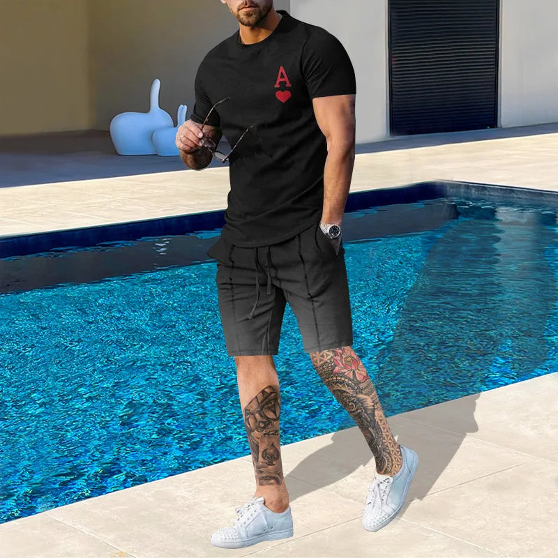 Summer Fashion Men's Suit