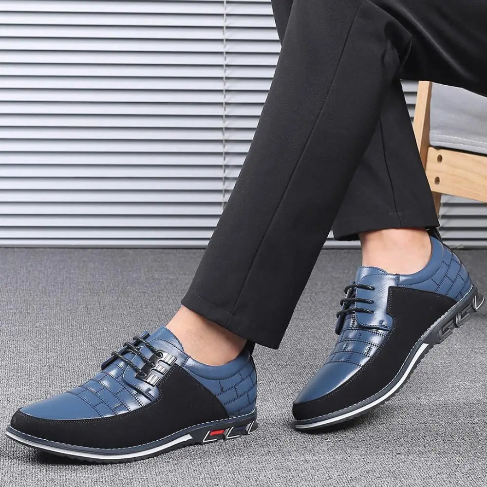 Breathable Business Lace-Up Men Shoes