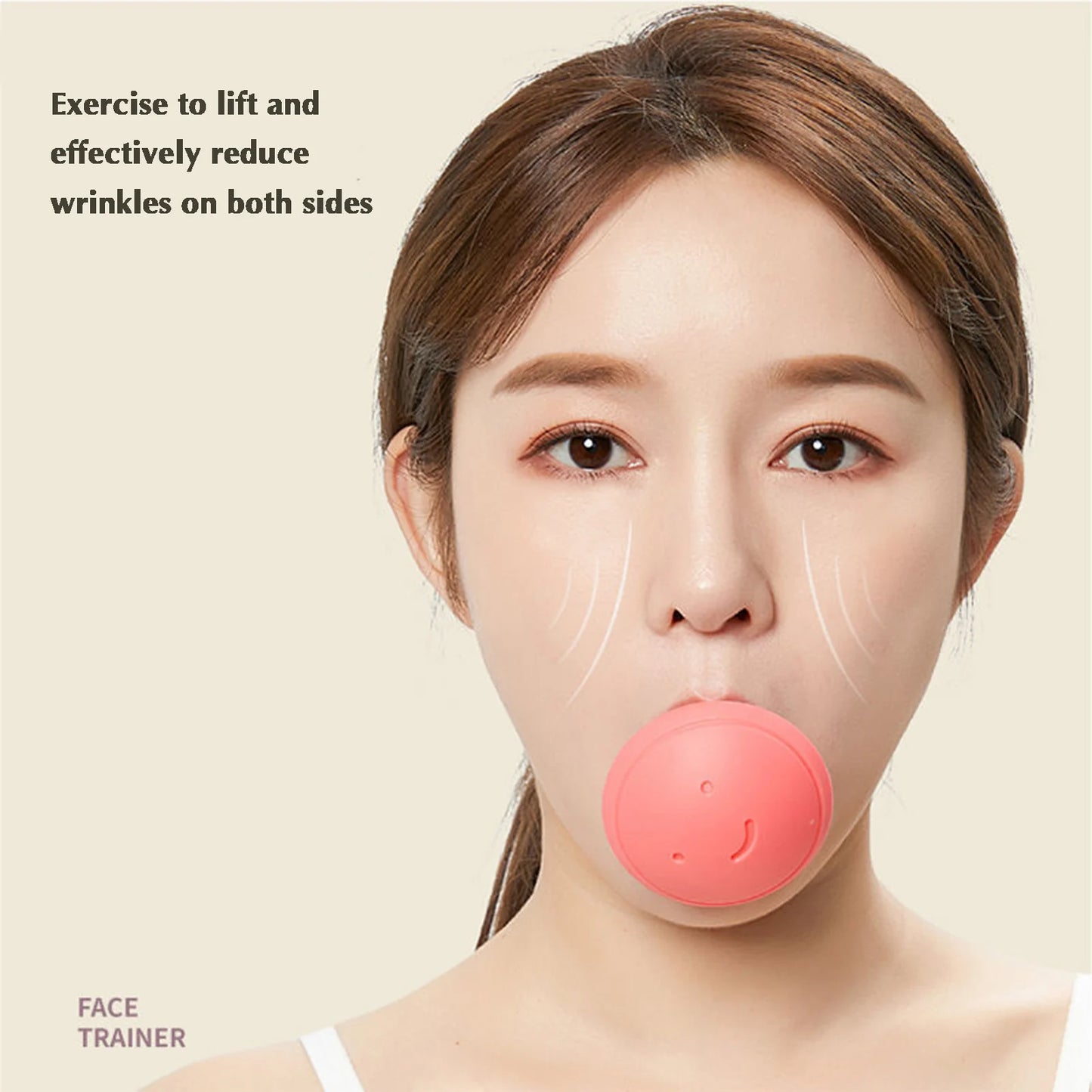 Portable Anti Wrinkle Mouth Exercise Face Trainer