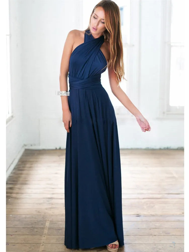 Women Boho Maxi Club Dress