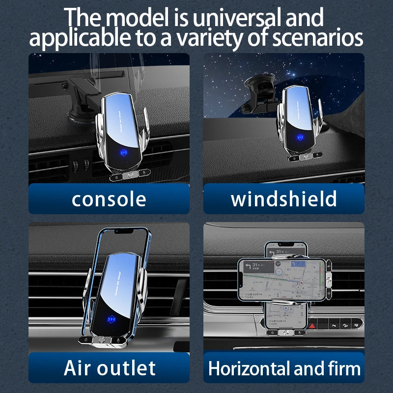 Wireless Charger Car Air Vent Stand Phone Holder
