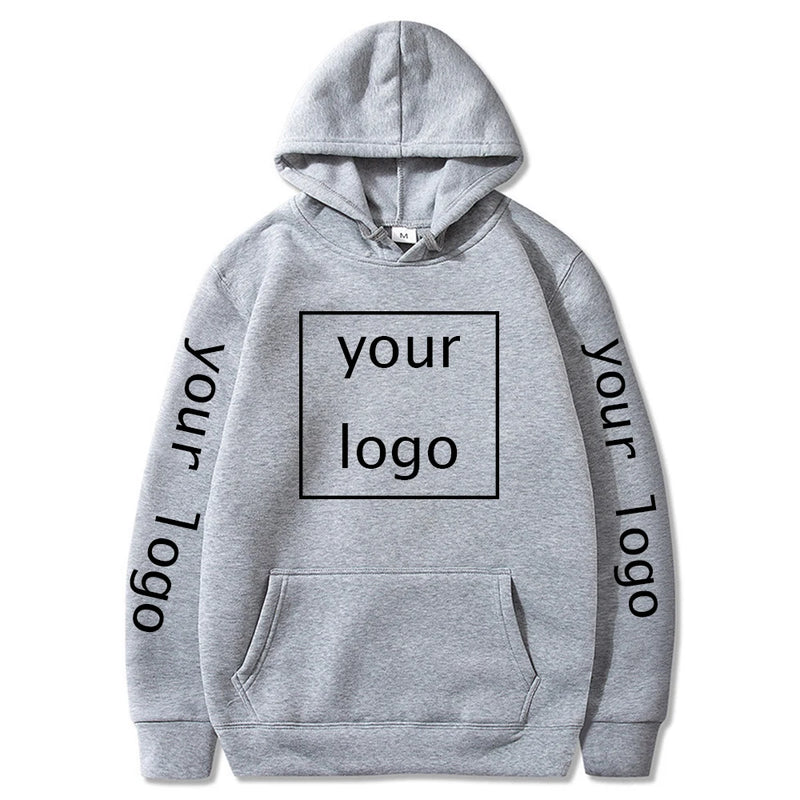 Personalized Custom Men Text DIY Hoodies