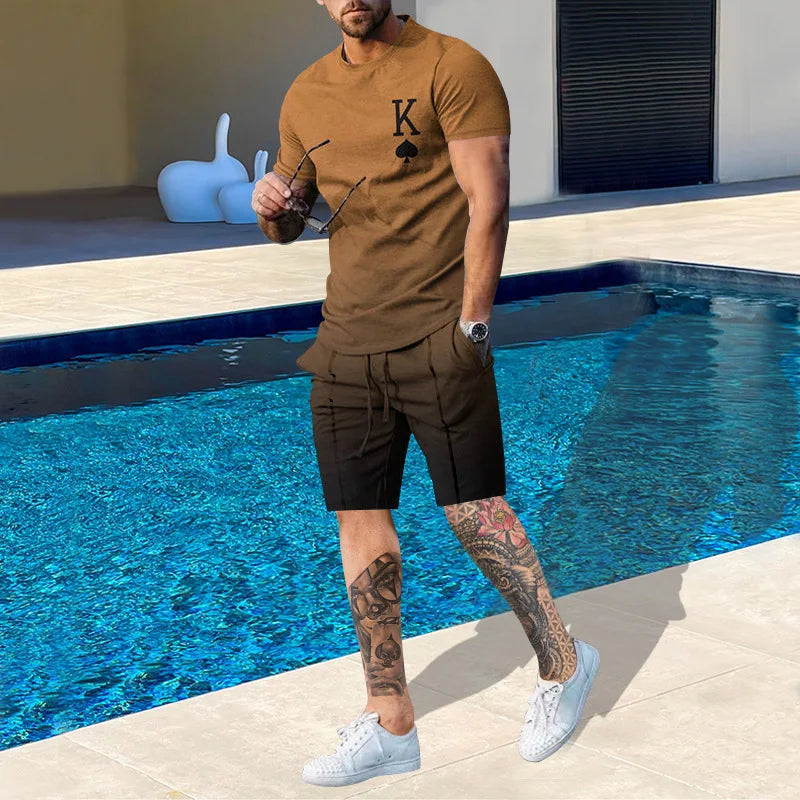 Summer Fashion Men's Suit