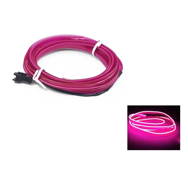 Car LED USB Flexible Neon Interior Lights