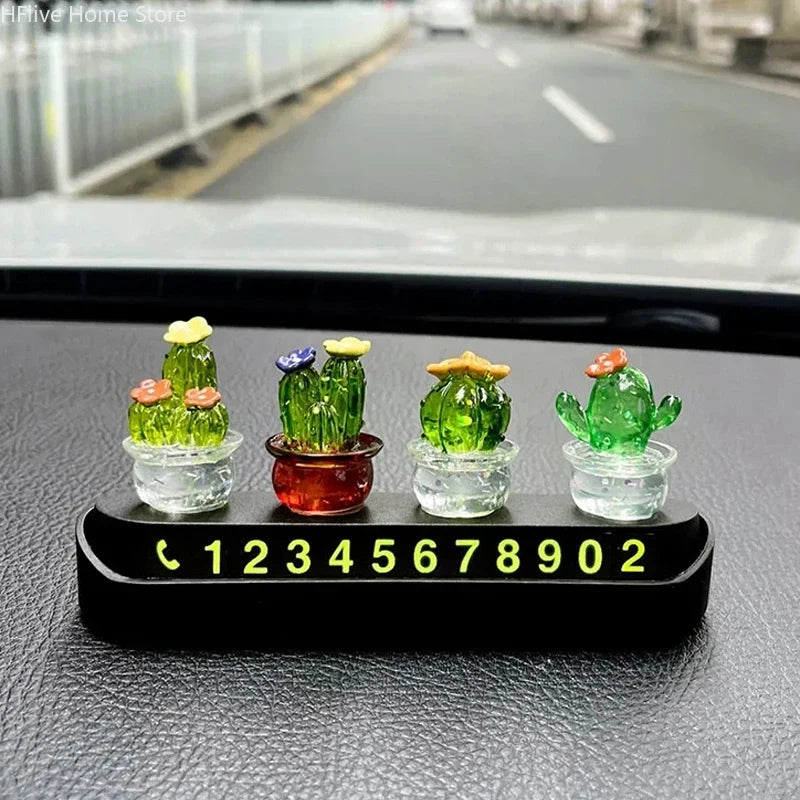 Mini Cactus Figurines Ornaments