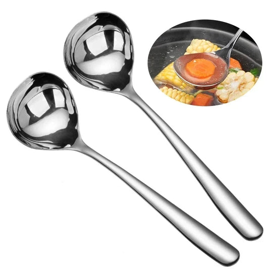 2/1Pcs Stainless Steel Spoon
