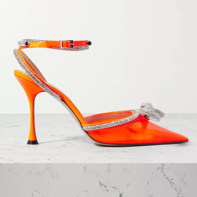 Women Genuine leather High heels