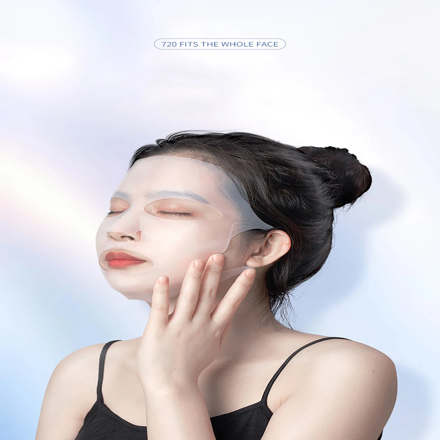 Silicone Face Holder for Sheet Masks