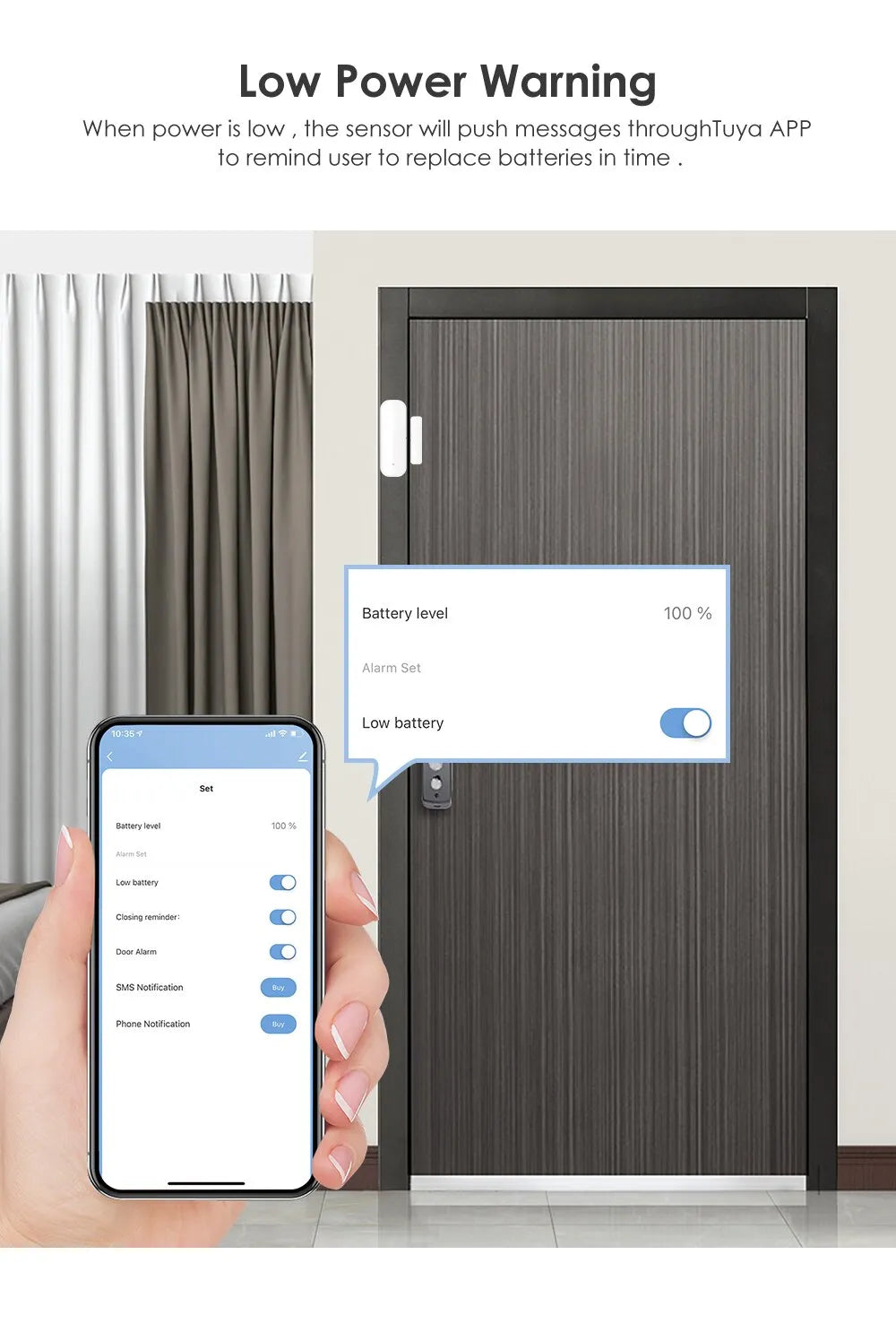 Smart WiFi Door Sensor