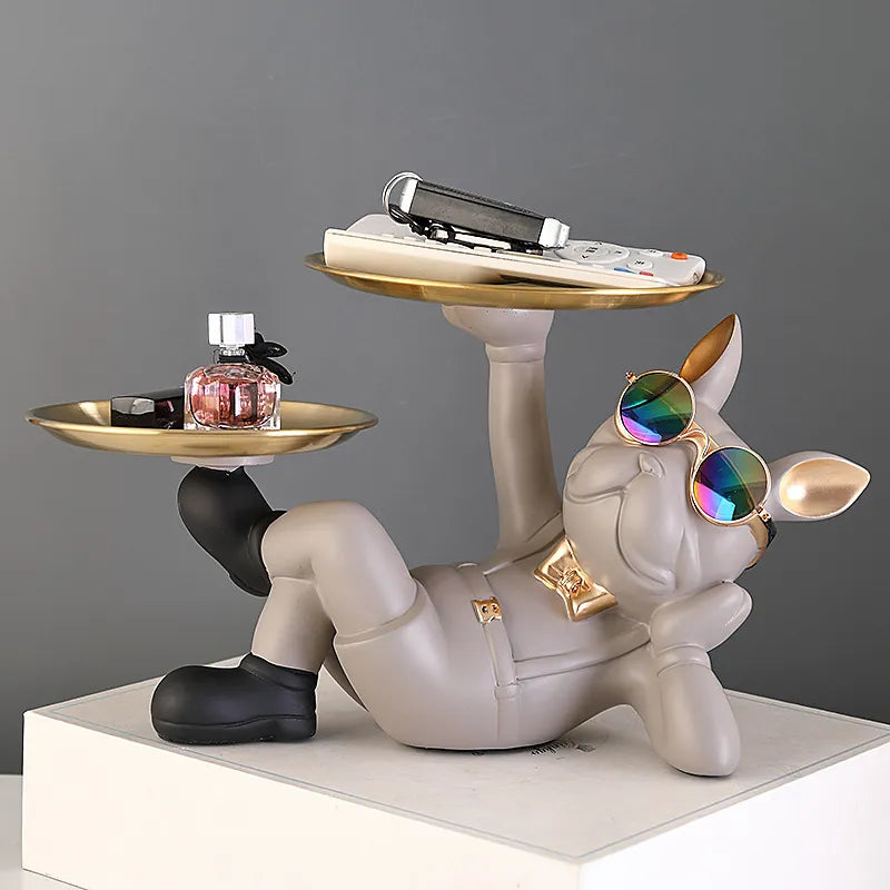 Animal Figurines Cool Dog Statue Sculpture