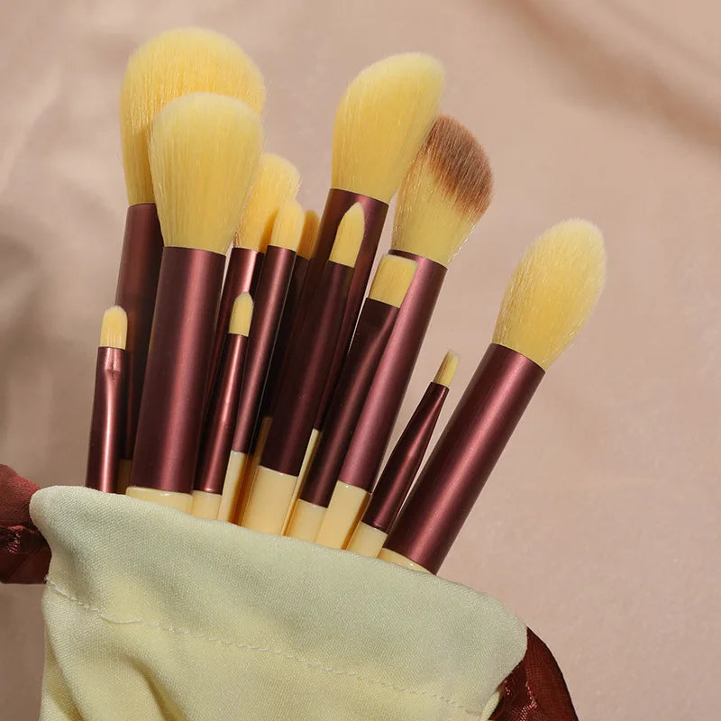 13/8Pcs Soft Fluffy Makeup Brushes Set