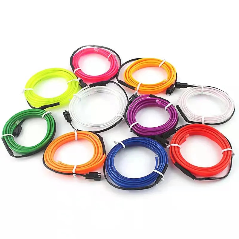 Car LED USB Flexible Neon Interior Lights