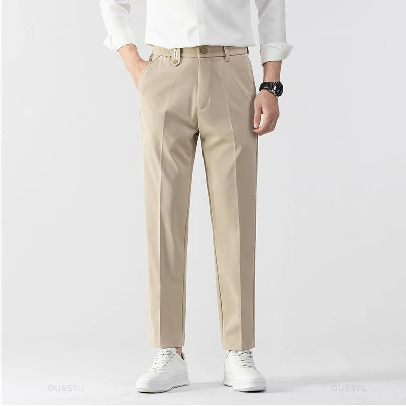 Autumn Winter Smooth Pants
