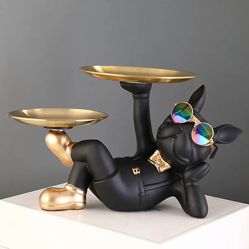 Animal Figurines Cool Dog Statue Sculpture