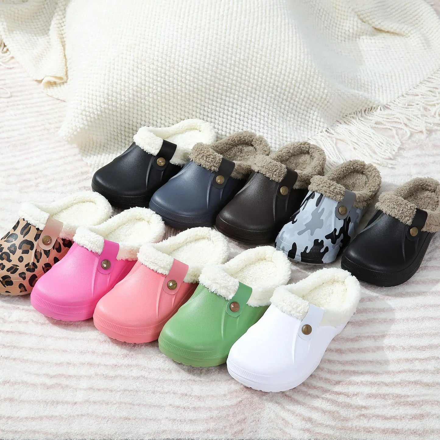 Women Soft Plush Slippers