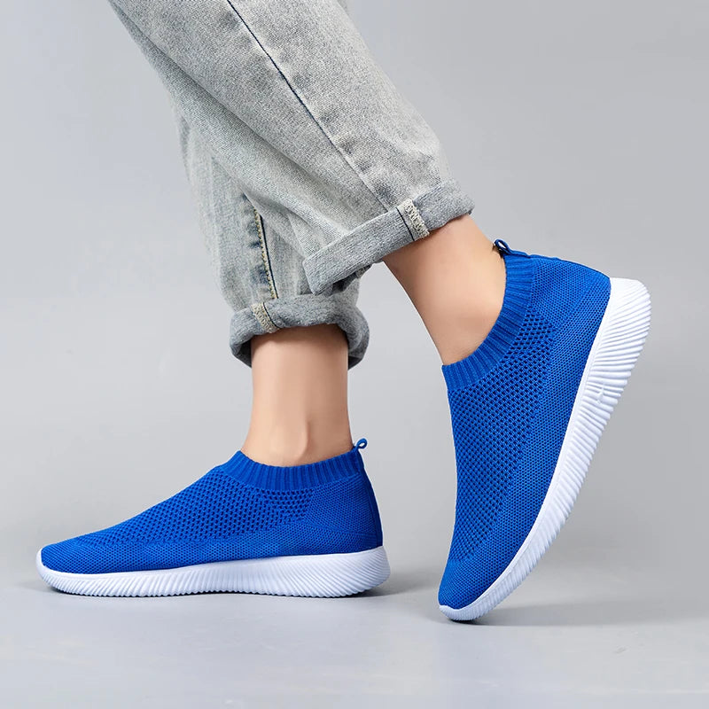 Women Autumn Slip on Breathable Sneakers
