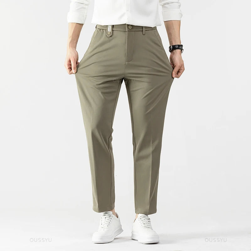 Autumn Winter Smooth Pants