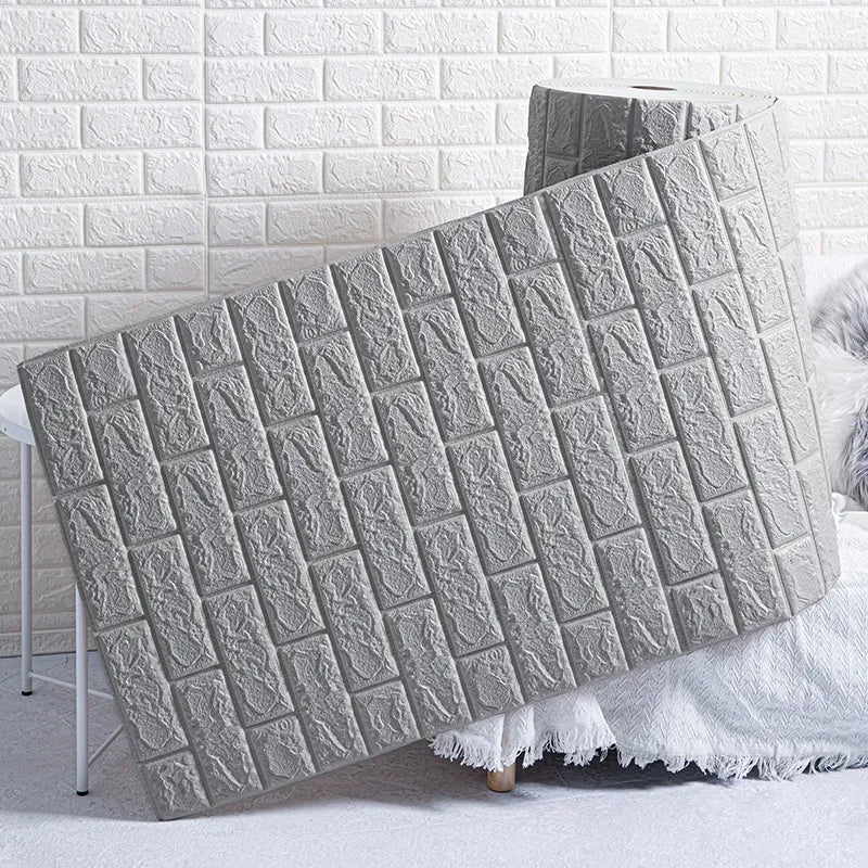 70cm*1m  3D Brick Pattern Wall Sticker