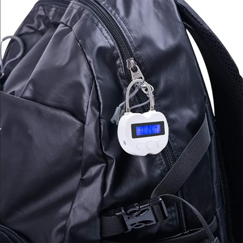 LCD Display Smart Timer Padlock