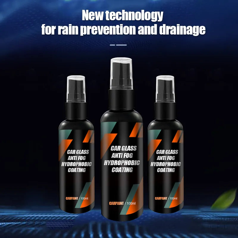 Anti-rain Car Liquid Windshield Mirror Mask Auto Polish Kit