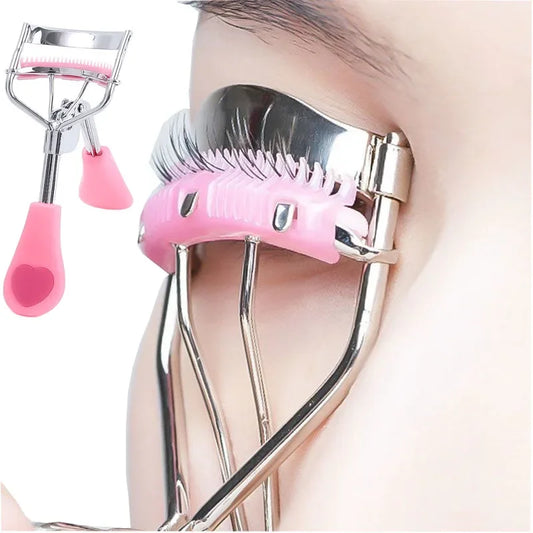 Stainless Steel Eyelash Curler with Comb