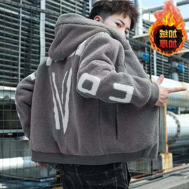 Autumn Winter Fashion Pocket Long Sleeve Jacket