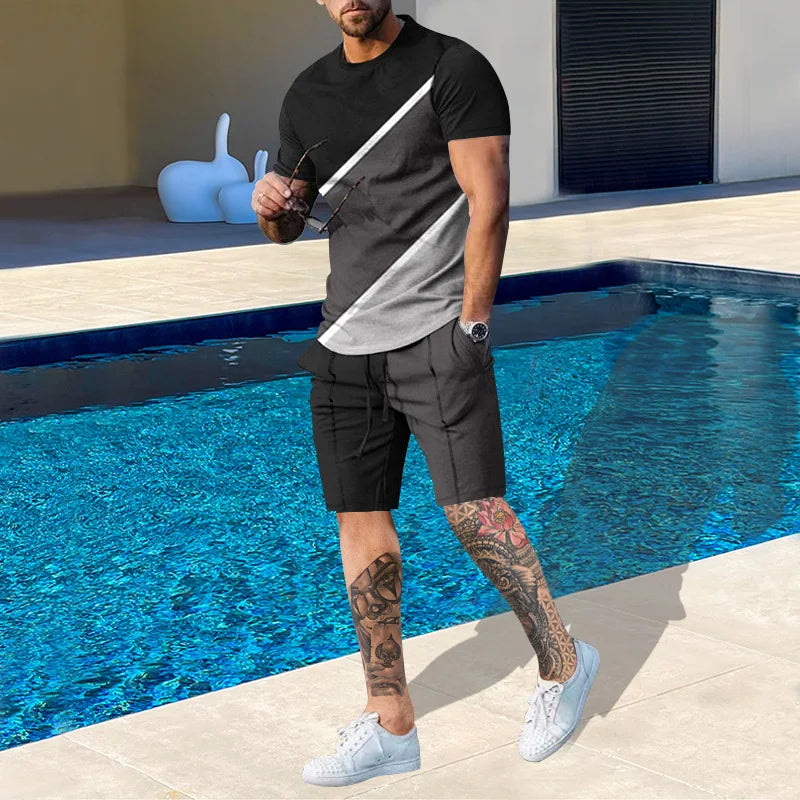 Summer Fashion Men's Suit