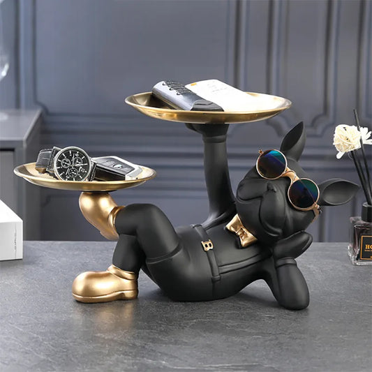 Animal Figurines Cool Dog Statue Sculpture