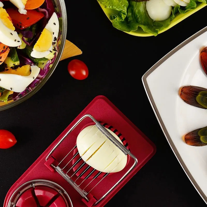 Stainless Steel Egg Slicer Cutter