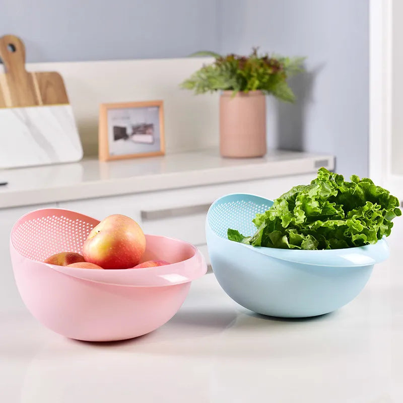 Plastic Colander Kitchen Drain Basket