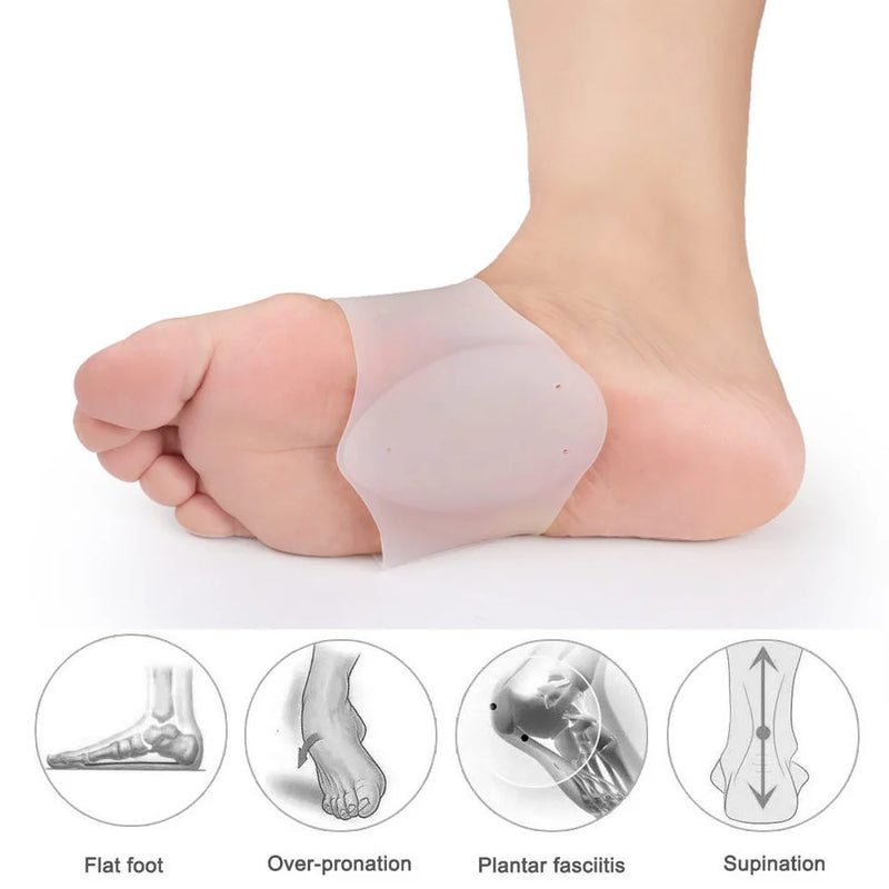 Non-Slip Sole Foot Arch Support Plantar