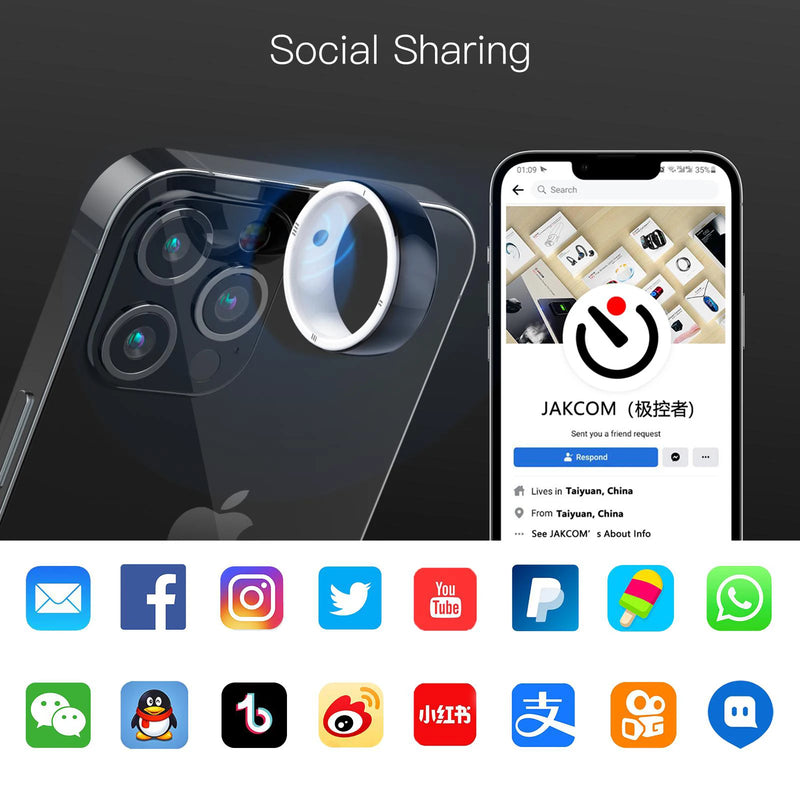 Smart Ring Electronics Phone Support IOS