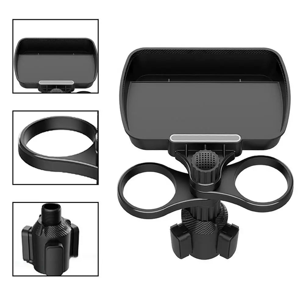 Adjustable for 360°Rotating Car Seat Cup Holder
