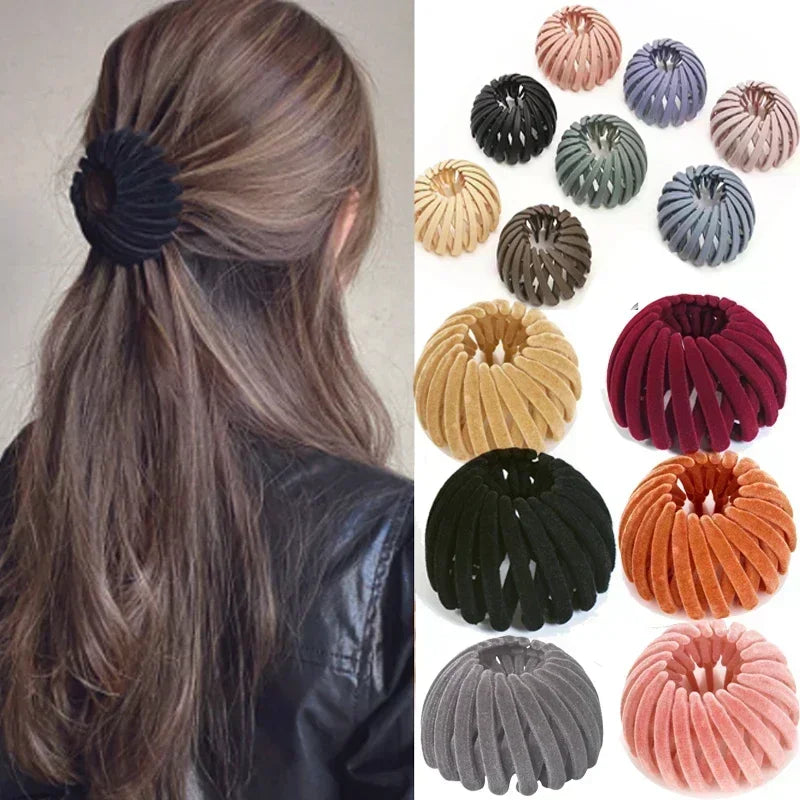 Ponytail Hair Rings Clips