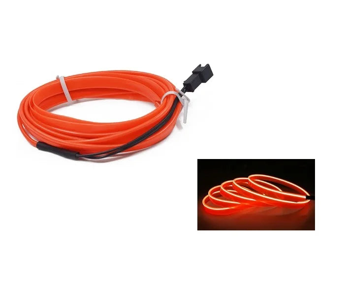 Car LED USB Flexible Neon Interior Lights
