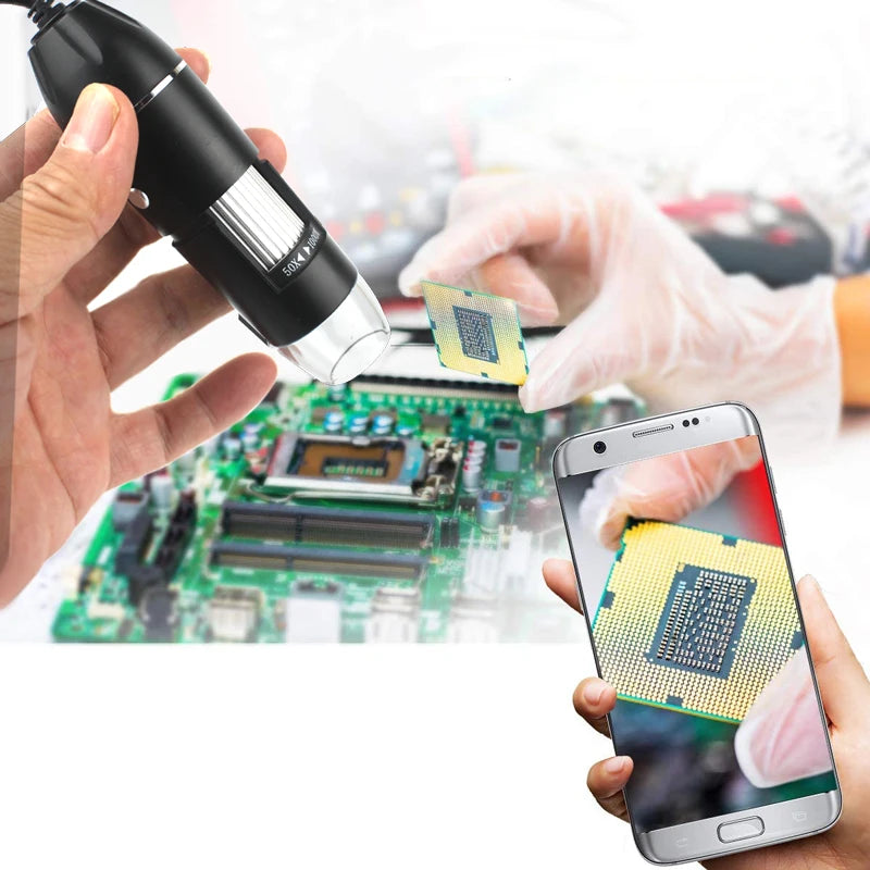 3in1 Type-C Electronic Microscope Camera
