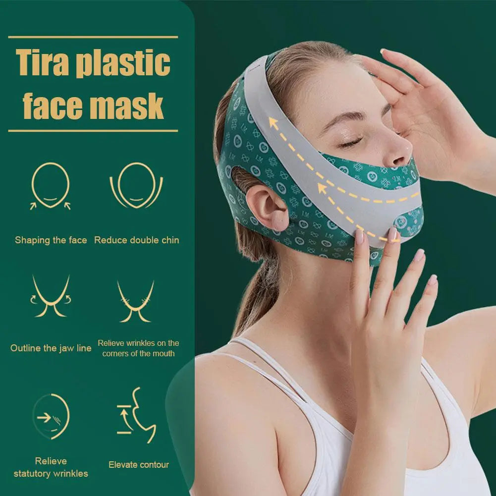 Adjustable V Face Bandage Lift Up Belt
