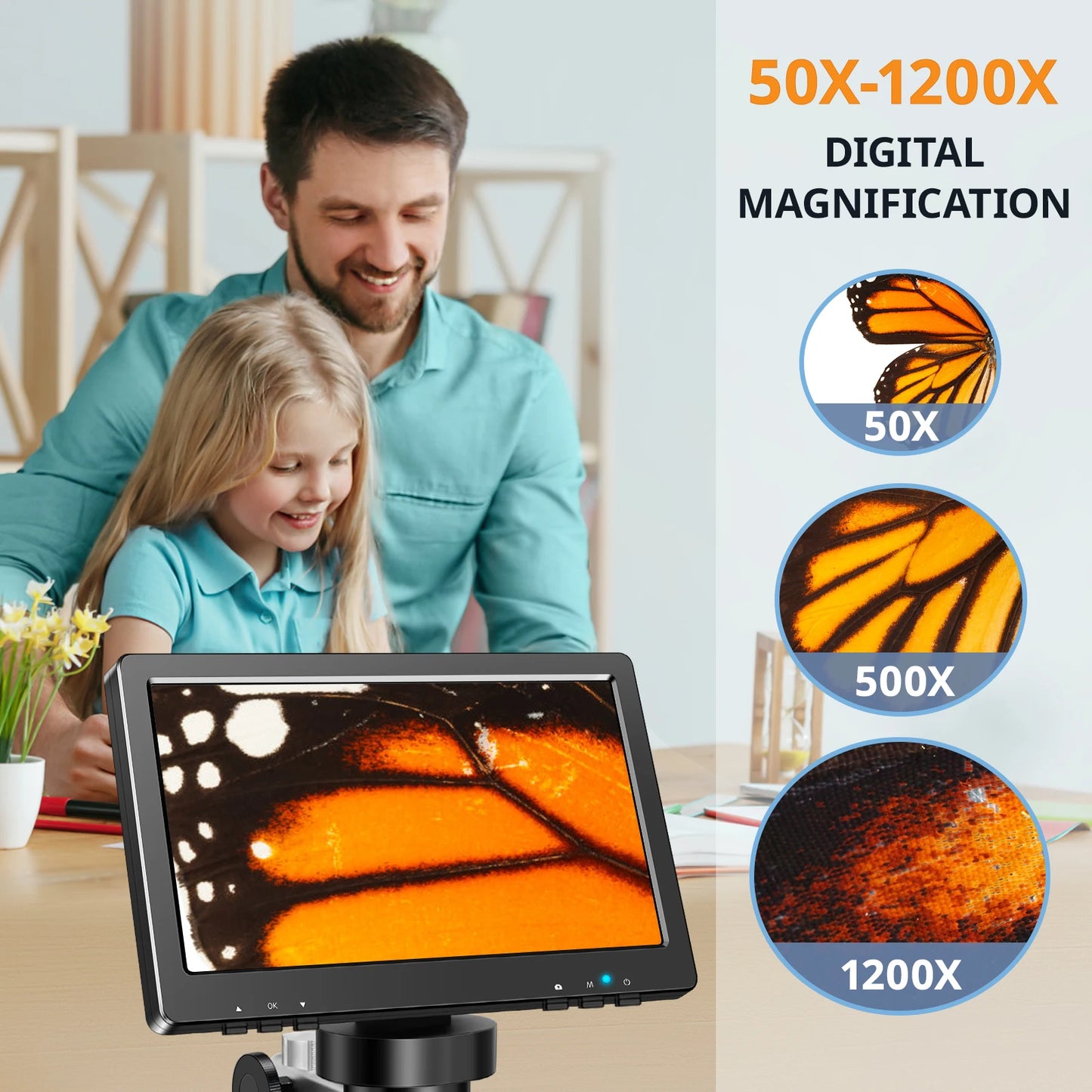 2MP HD Electronic Microscopes Camera