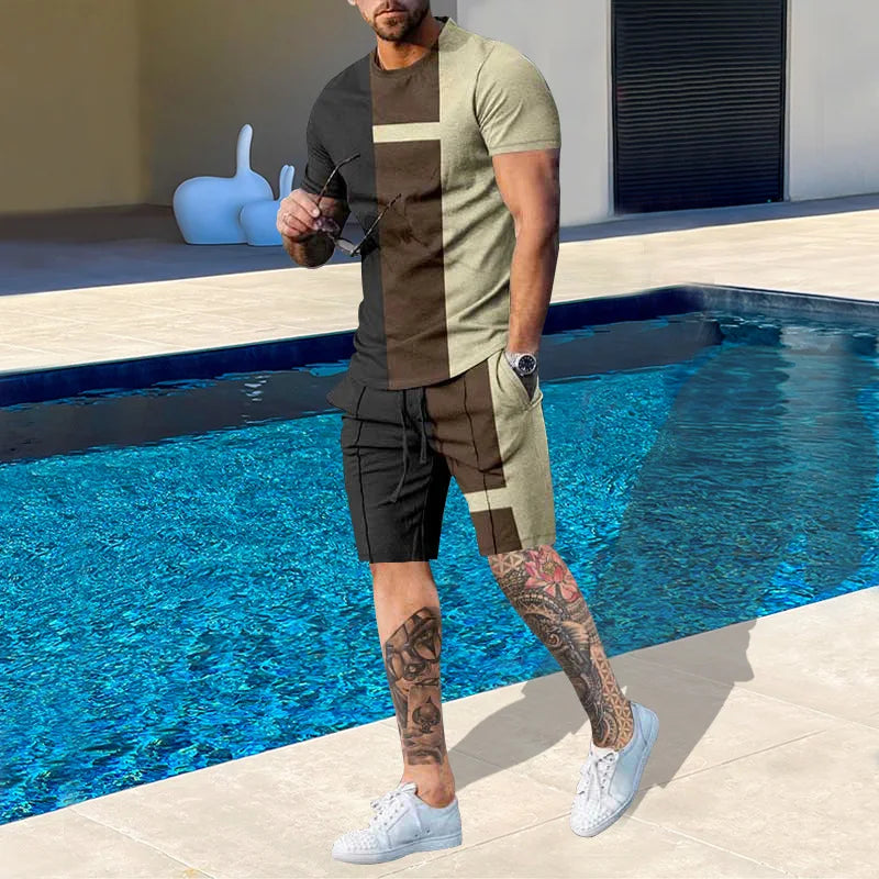 Summer Fashion Men's Suit