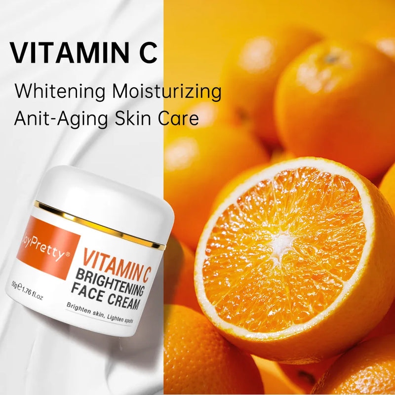 Vitamin C Serum for Face Cream Set
