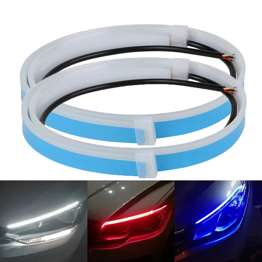 30/40/60cm 12V Car DRL Lights