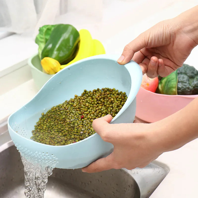 Plastic Colander Kitchen Drain Basket