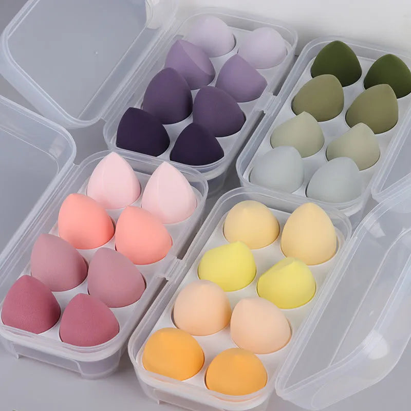 4Pc Beauty Egg Makeup Blender