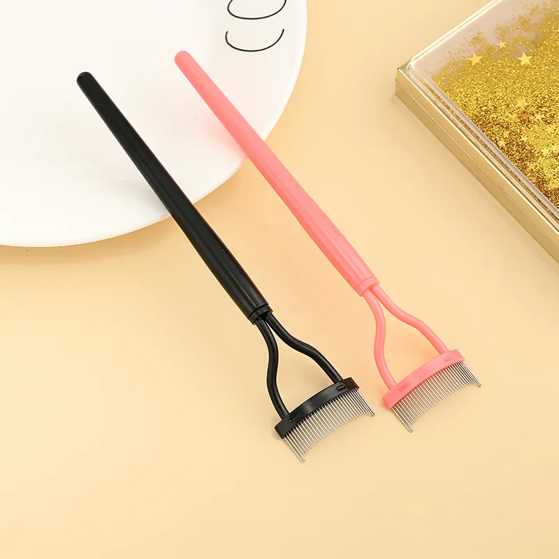 Foldable Metal Eyelash Brush Comb