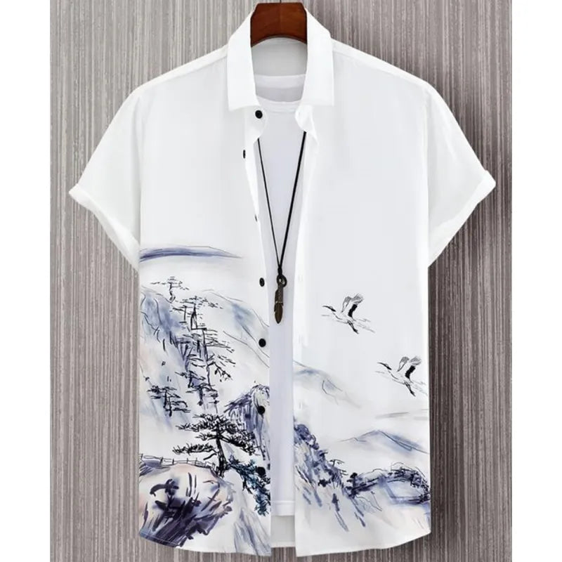 3d Floral & Butterfly Print T Shirts
